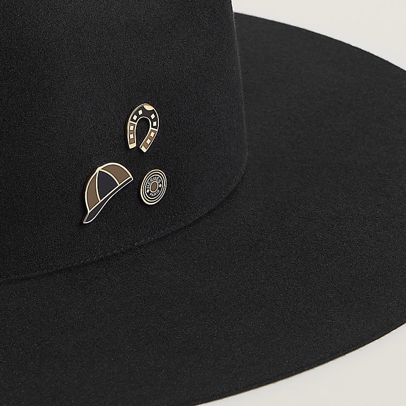 ハット 《フォーブル・ジャンプ》 - ブラック | Hermès - エルメス